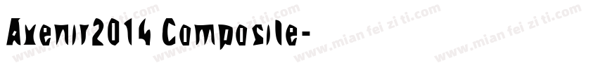 Avenir2014 Composite字体转换